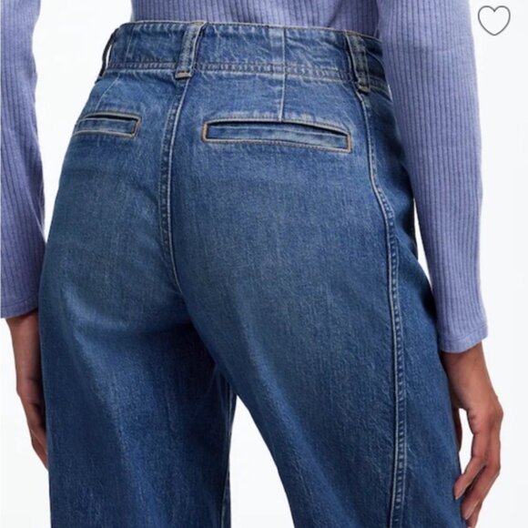 Madewell Tapered Denim Trousers in Concho Wash Size 29 - Picture 5 of 10